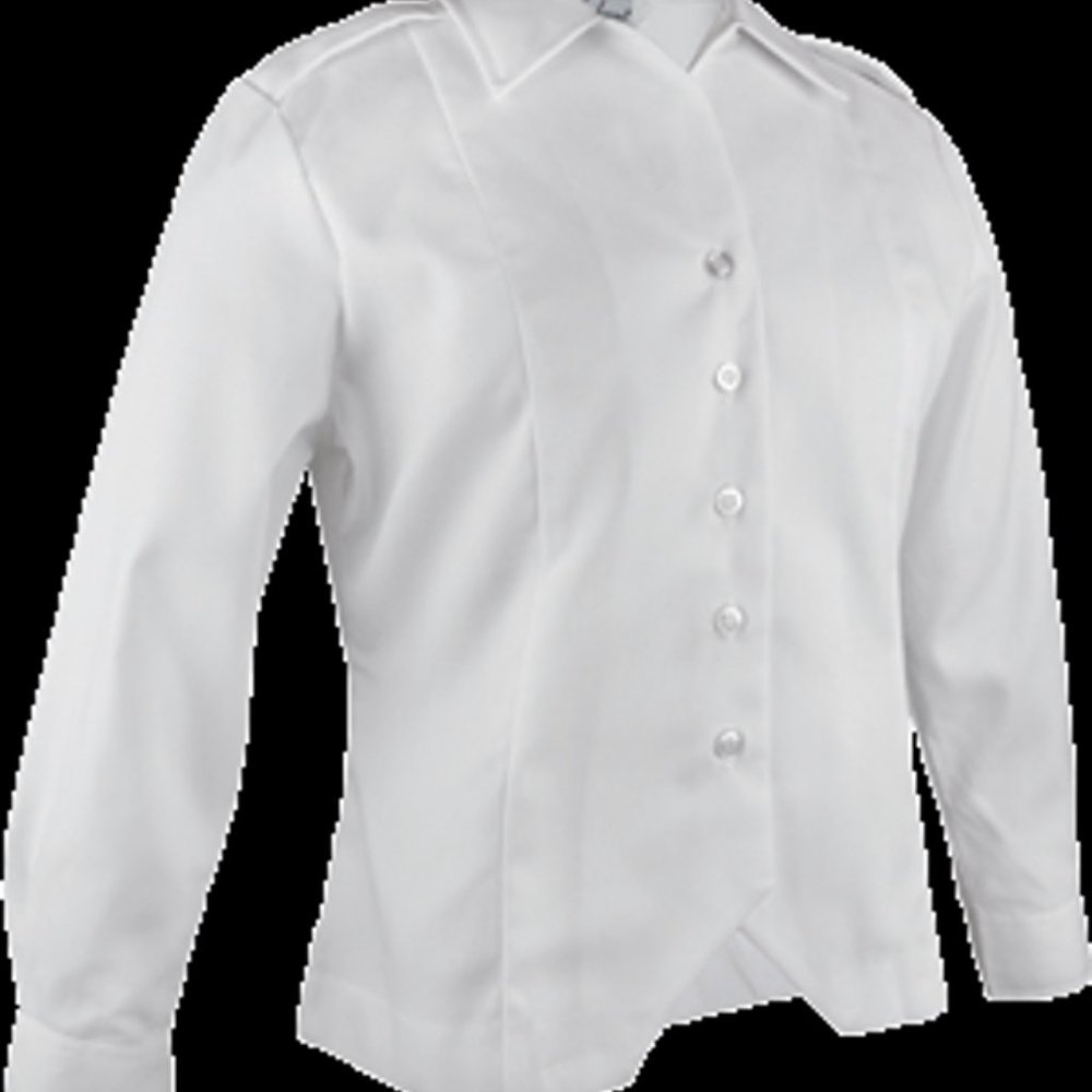 Original Garrison Collection US Defence Agency White Dress Long Sleeve Shirt 16L